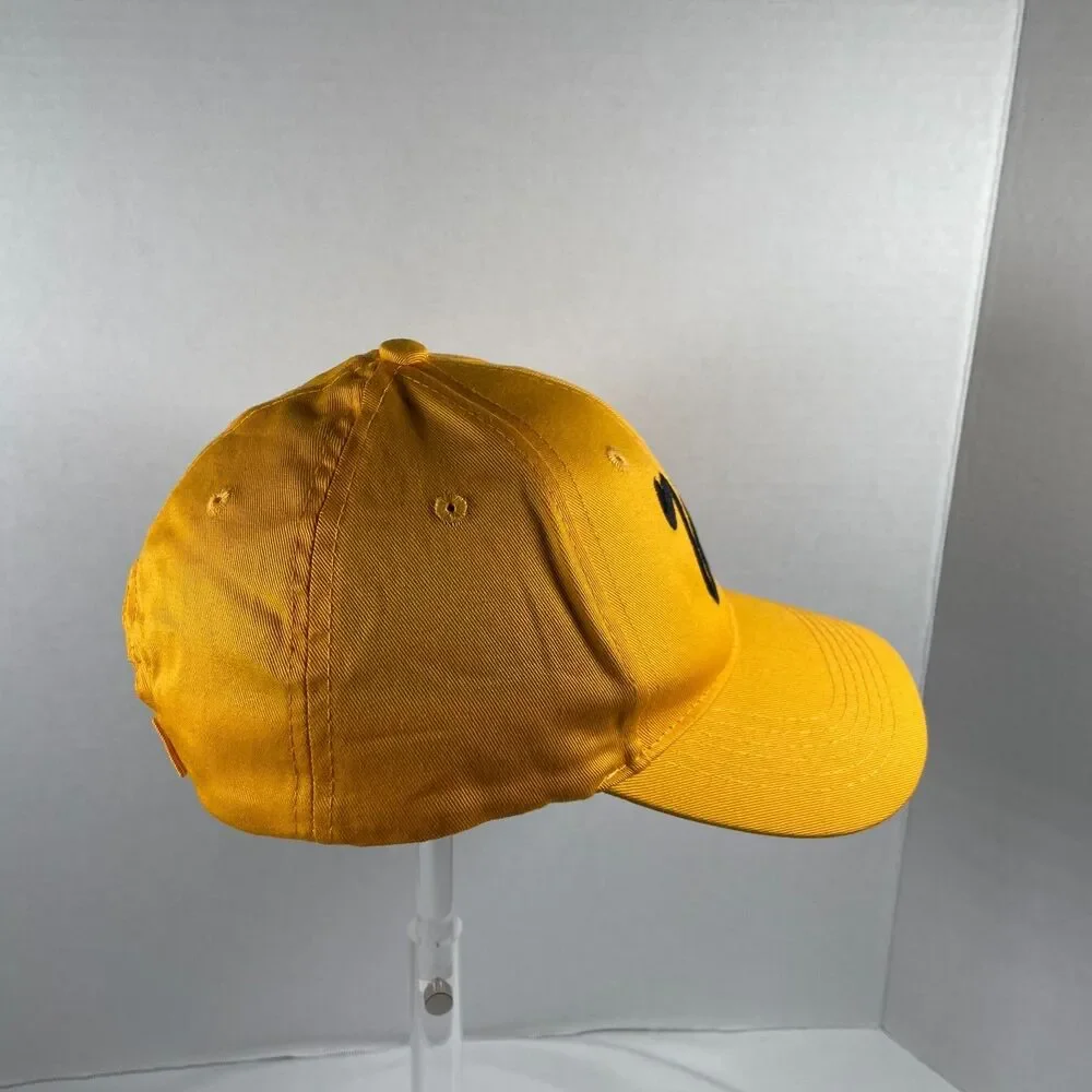 Port & Company Youth Yellow W Embroidered Adjustable Baseball Cap Hat